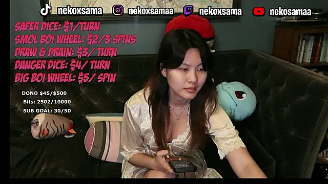 nekoxwaifu online show from June 30, 2026, 9:37 pm