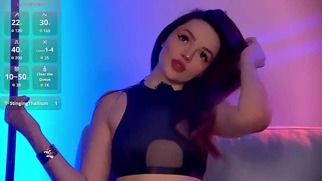 AnaWestt online show from February 23, 2026, 8:37 am