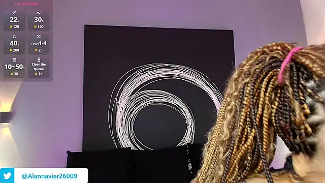 AlannaViera online show from March 23, 2026, 11:43 am