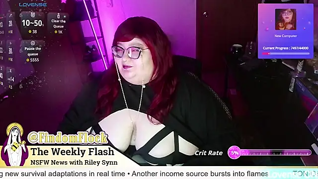 Snapshot of RileySynn chatting on May 23, 2026, 6:34 am RileySynn online show from May 23, 2026, 6:34 am