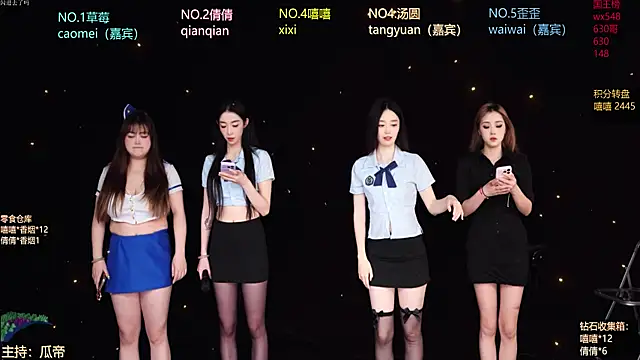 Bgirl-001 online show from April 9, 2026, 8:31 am