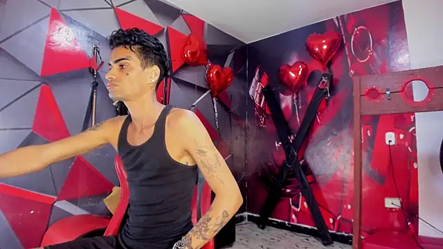 Snapshot of Gay_Red_Room chatting on February 25, 2026, 2:56 am Gay Red Room online show from February 25, 2026, 2:56 am