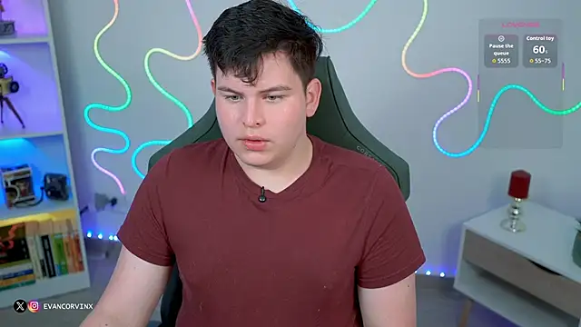 EvanCorvinx online show from February 20, 2026, 2:08 pm