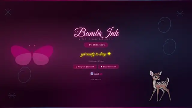BambiInkXXX online show from April 21, 2026, 1:29 am