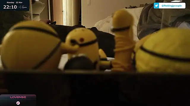 Peeking Bedroom JP online show from March 23, 2026, 1:11 pm