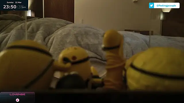 Peeking Bedroom JP online show from March 22, 2026, 2:51 pm