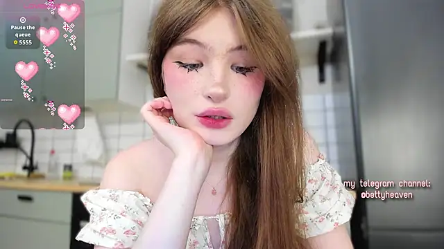 bettyheaven online show from July 26, 2026, 8:16 pm