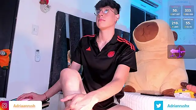 AdrianRushx online show from June 18, 2026, 3:05 am