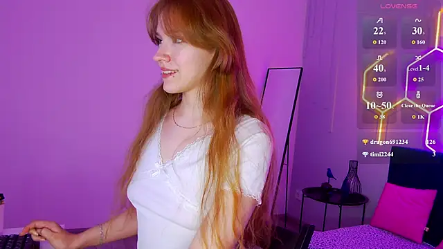 Angel Fleur online show from June 28, 2026, 1:34 am