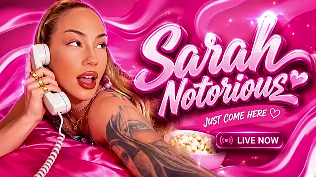 SarahNotorious online show from July 30, 2026, 9:36 pm