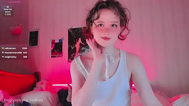 eva vodkina online show from July 13, 2026, 7:57 pm