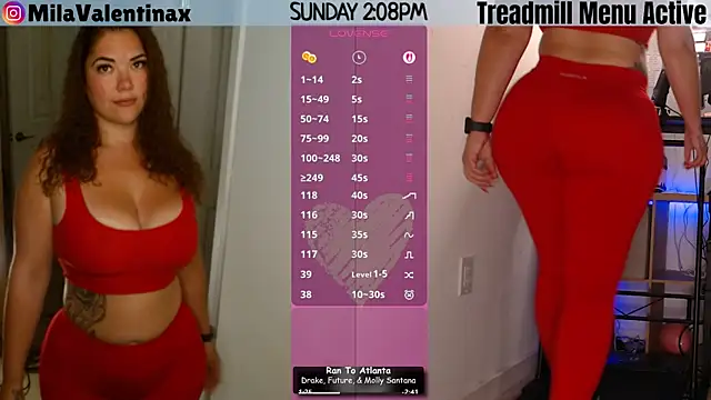 Snapshot of MilaValentina chatting on June 14, 2026, 6:09 pm MilaValentina online show from June 14, 2026, 6:09 pm