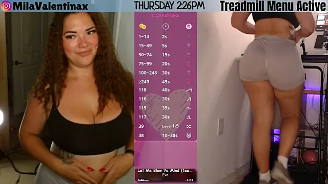 Snapshot of MilaValentina chatting on June 11, 2026, 6:27 pm MilaValentina online show from June 11, 2026, 6:27 pm