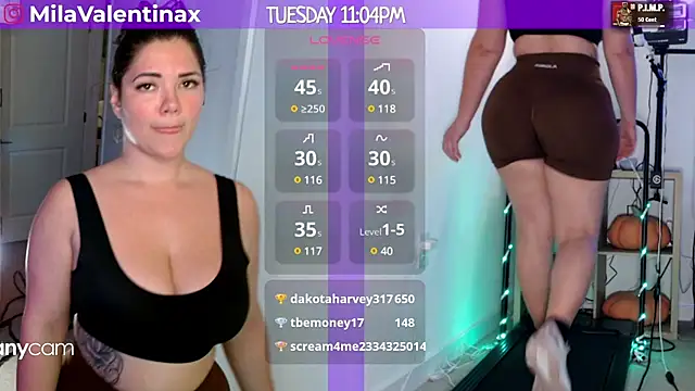 Snapshot of MilaValentina chatting on January 29, 2025, 4:05 am MilaValentina online show from January 29, 2025, 4:05 am
