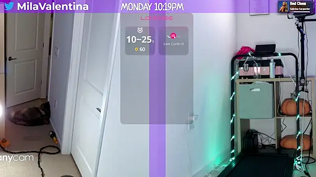Snapshot of MilaValentina chatting on February 4, 2025, 3:22 am MilaValentina online show from February 4, 2025, 3:22 am