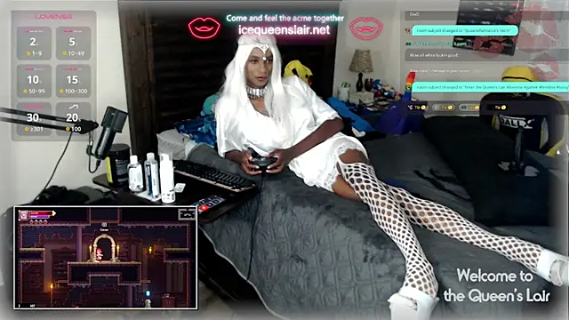 QueenofWhiteIce online show from September 13, 2025, 2:55 am