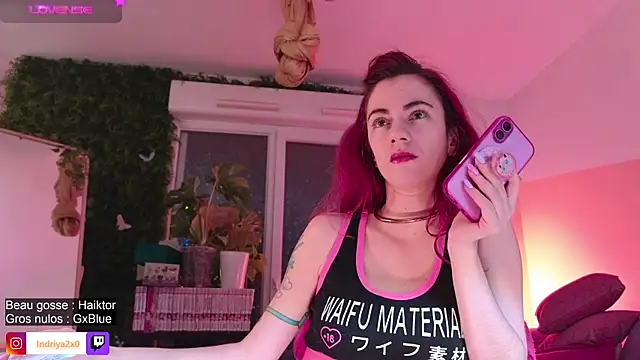 Snapshot of Indriya2x0 chatting on October 9, 2025, 7:36 pm Indriya2x0 online show from October 9, 2025, 7:36 pm