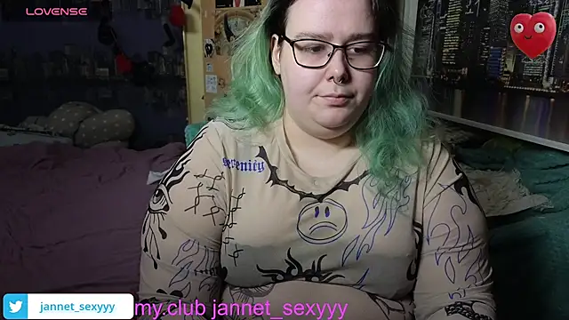 JannetPie online show from February 16, 2026, 5:55 pm