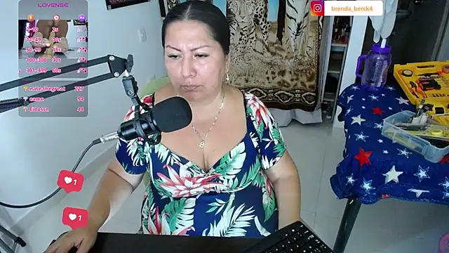 Brenda Berck  online show from March 13, 2025, 1:32 am