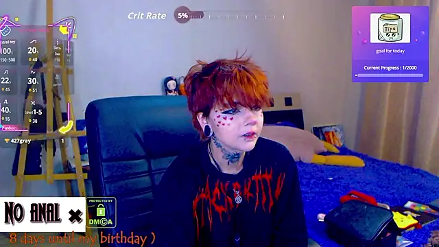 Snapshot of Dark__Elf chatting on February 16, 2026, 10:18 pm Dark Elf online show from February 16, 2026, 10:18 pm