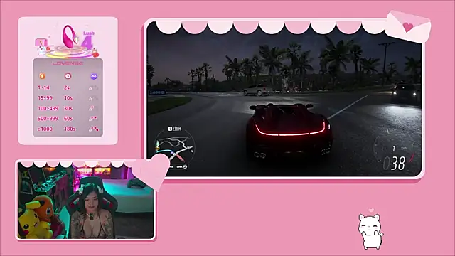 ambarEvans online show from March 14, 2025, 9:43 pm