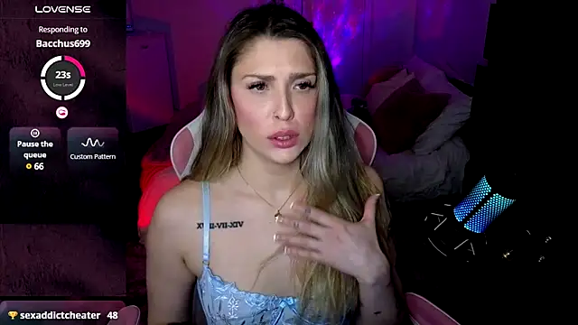 Snapshot of queenxlexy chatting on January 29, 2025, 9:07 pm queenxlexy online show from January 29, 2025, 9:07 pm