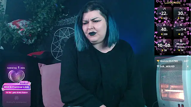 Psychobitch7 online show from February 26, 2026, 10:21 pm