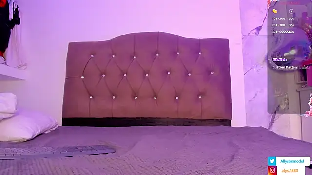 alysson 18 online show from February 13, 2026, 2:17 pm