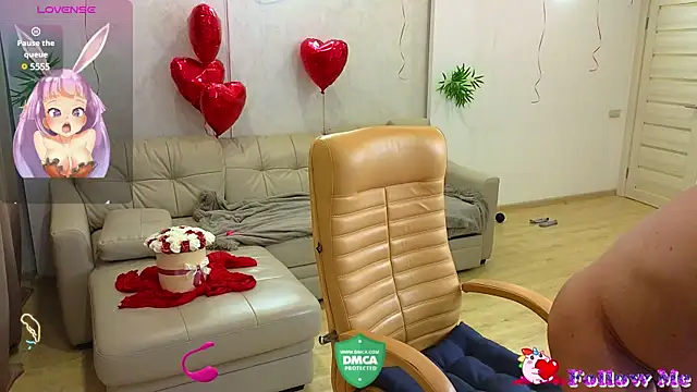 Snapshot of Rabbits_couplee chatting on February 13, 2025, 6:26 pm Rabbits couplee online show from February 13, 2025, 6:26 pm