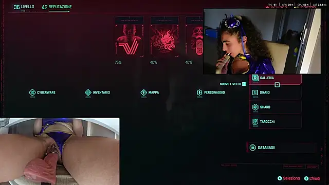 lady ana  online show from November 26, 2025, 12:21 am