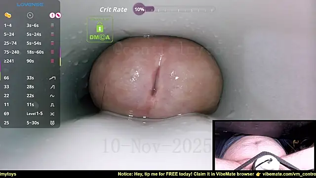 Snapshot of controlmytoys chatting on November 10, 2025, 10:26 pm controlmytoys online show from November 10, 2025, 10:26 pm