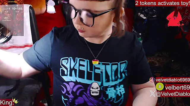 VelvetDiablo online show from November 6, 2025, 12:58 am