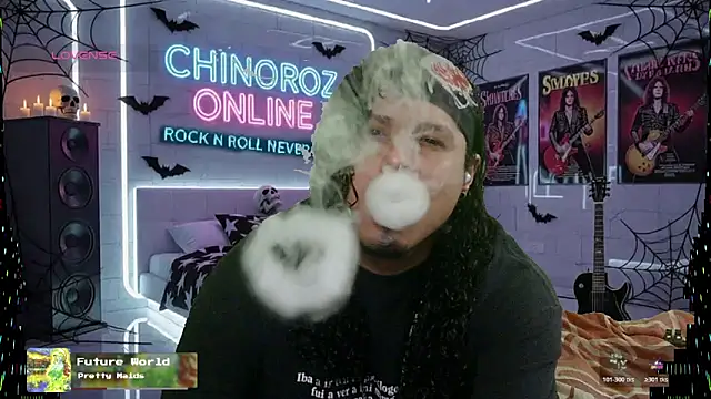 chino roz online show from November 3, 2025, 6:40 am