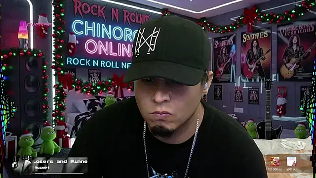 chino roz online show from December 22, 2025, 8:20 pm