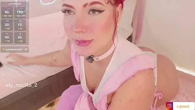 Snapshot of aly_nucita_ chatting on October 18, 2025, 11:45 am aly nucita online show from October 18, 2025, 11:45 am