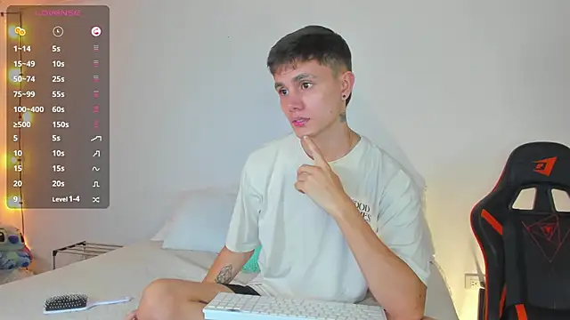 Snapshot of DustinLevine chatting on January 29, 2025, 11:14 pm DustinLevine online show from January 29, 2025, 11:14 pm