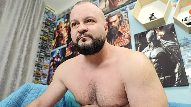 Muscle Bear online show from October 11, 2025, 5:30 am