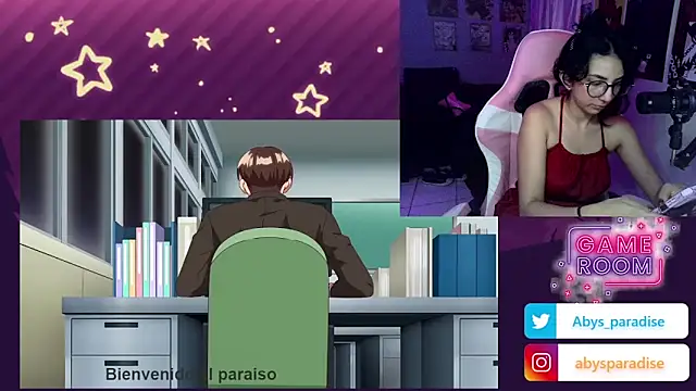 Snapshot of Abysparadise chatting on October 23, 2025, 4:00 am Abysparadise online show from October 23, 2025, 4:00 am