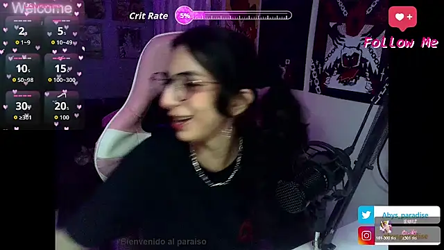 Snapshot of Abysparadise chatting on December 3, 2025, 4:46 am Abysparadise online show from December 3, 2025, 4:46 am