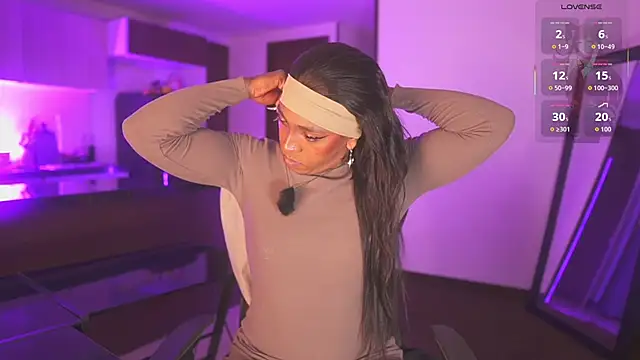 AmberRaus online show from February 21, 2026, 12:45 am