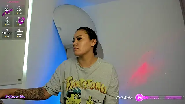 SussiVega online show from October 23, 2025, 9:24 pm