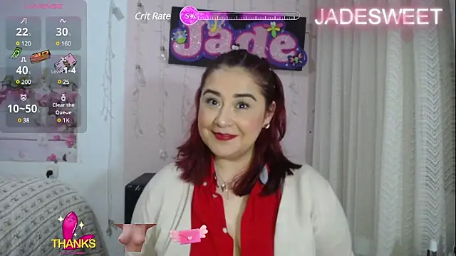 JADE SWEET2 online show from February 2, 2025, 9:56 pm