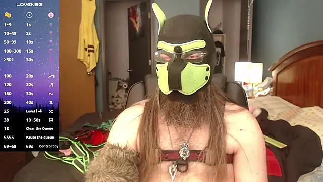 kinkywolf429 online show from April 12, 2026, 8:23 pm