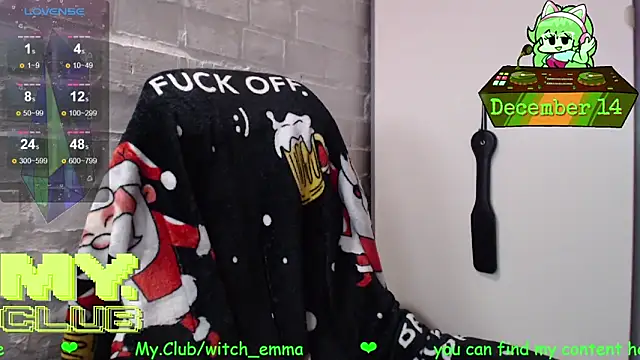 Witch Emma online show from December 14, 2025, 9:15 am