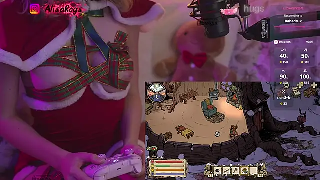 AlisaRogs online show from December 15, 2025, 10:15 pm