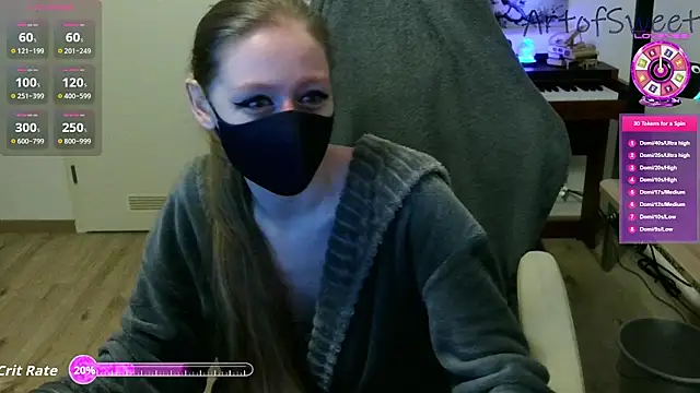 ArtofSweet online show from September 18, 2025, 7:17 pm