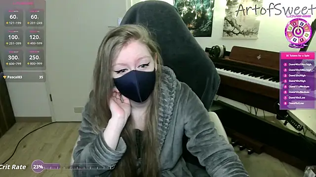 ArtofSweet online show from March 10, 2026, 8:24 pm