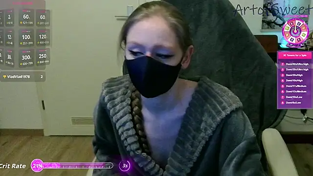 ArtofSweet online show from September 21, 2025, 7:08 pm