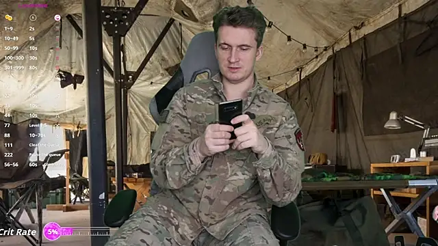 hornystripman97 online show from March 1, 2026, 6:30 pm