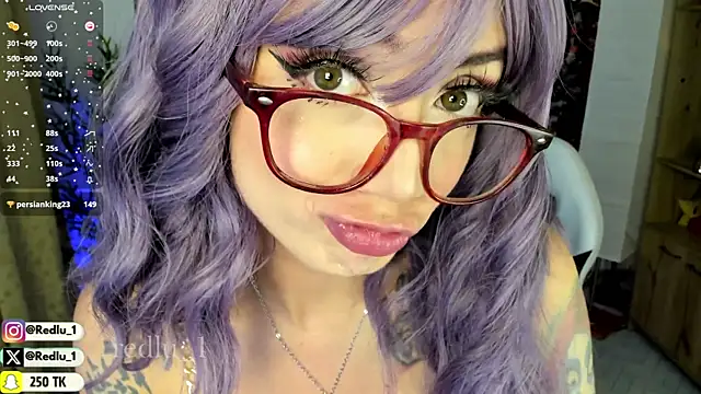 Redlu 1 online show from January 23, 2025, 2:55 am